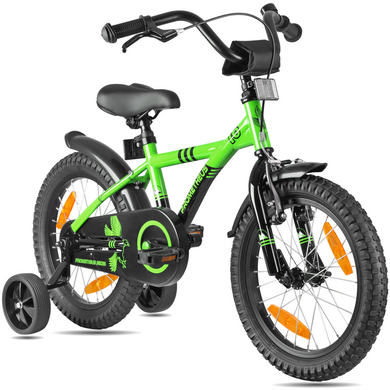 PROMETHEUS BICYCLES Hawk Fiets 16'', groen-zwart