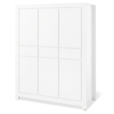 Pinolino Armoire enfant 6 portes Milk bois