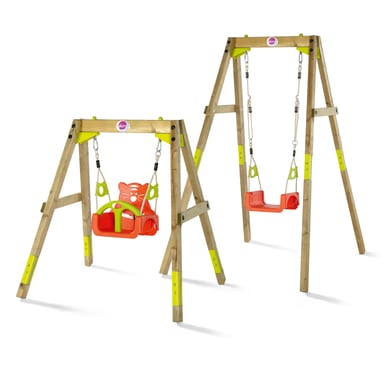 plum plum® Portique balançoire enfant évolutive 3en1, bois