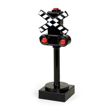 BRIO® WORLD Figurine feu de croisement lumineux pour circuit de train 33862