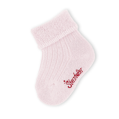 Sterntaler Chaussettes bébé uni rose