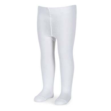 Sterntaler Collants enfant coton uni blanc