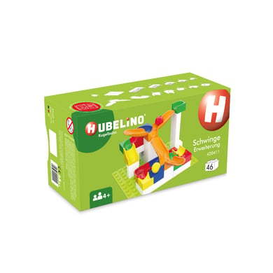 HUBELINO® Juego pista para bolas con piezas basculantes 46 piezas