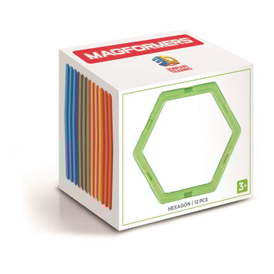 MAGFORMERS® Juego extensión Hexagon 12 piezas