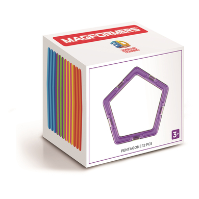 MAGFORMERS® Jeu magnétique Pentagon Set 12 pièces