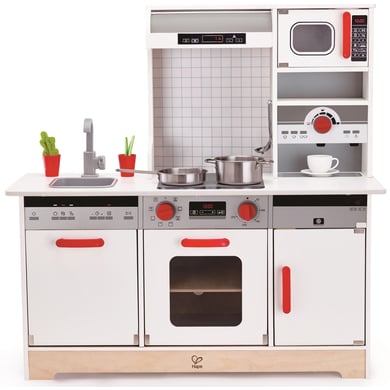 hape cocina de juguete multifuncional madera