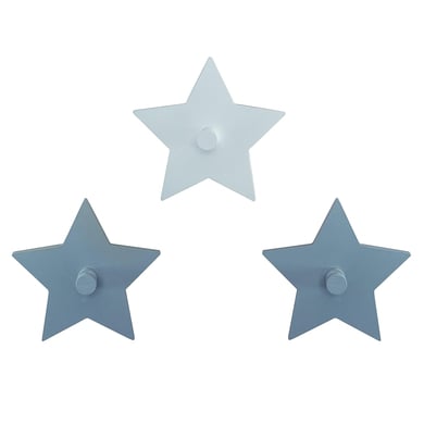 roba Juego de 3 ganchos de pared Little Stars