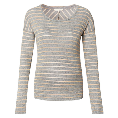 Noppies Hasna Grey Melange lange mouwen shirt met lange mouwen