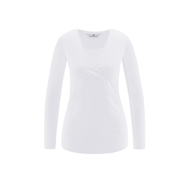 Bellybutton Zwangerschapshirt met lange mouwen TIMEA, wit