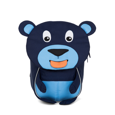 Levně Affenzahn Small friends: dětský batoh medvěd Bobo modrý