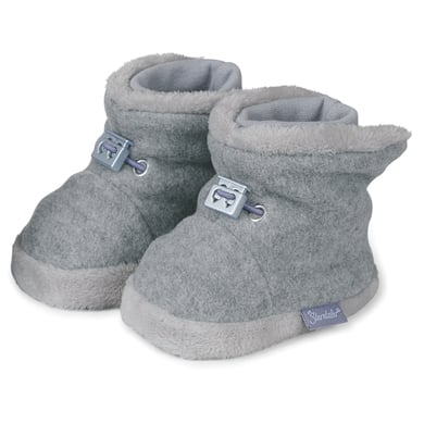 Sterntaler Botas Teddyflausch silver melange