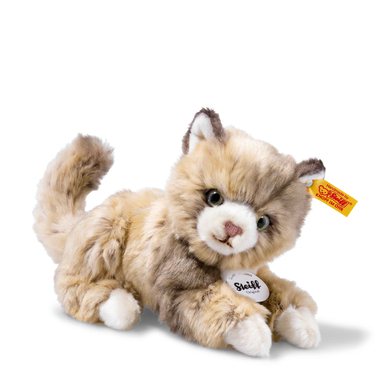 Image of Steiff Gatto Lucy 18 cm, marrone maculato