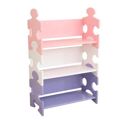 KidKraft® Bücherregal Puzzle Pastell  - Onlineshop Babymarkt