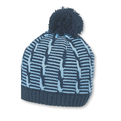 Sterntaler Boys Bonnet tricot marine