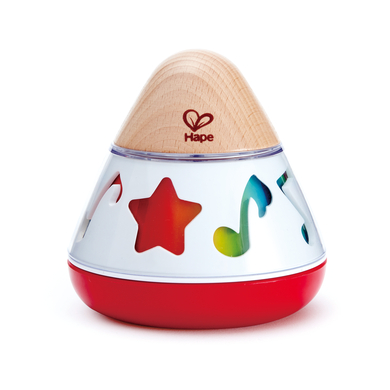 Hape Boîte à musique tourne en rond, bois E0332