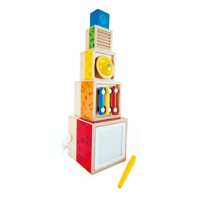 Hape Cubos musicales apilables