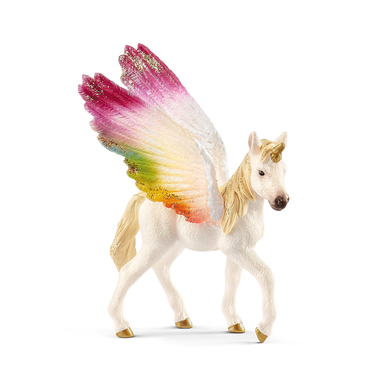 Image of SCHLEICH Unicorno arcobaleno alato 70577