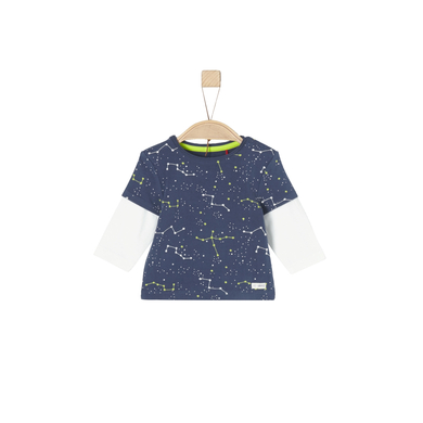 s.Oliver Boys Chemise manches longues bleu