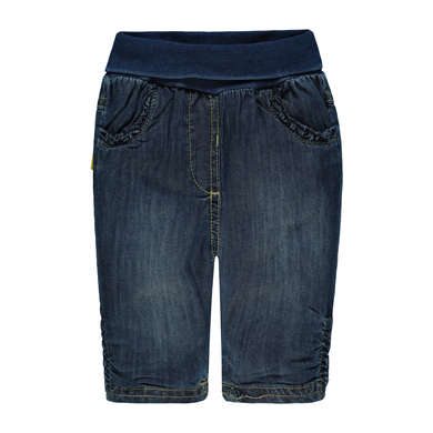 Steiff Girls Jeans, dark blue denim
