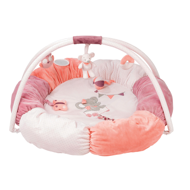 Nattou Adele & Valentine – Spielkissen mit Bogen