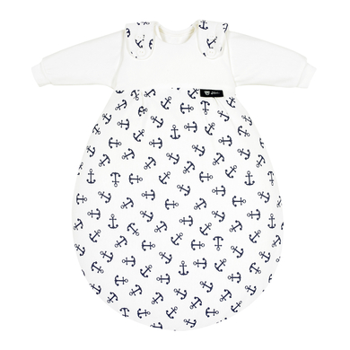 Alvi® Gigoteuse Baby-Mäxchen® Original ancre bleu 3 pièces TOG 2.5
