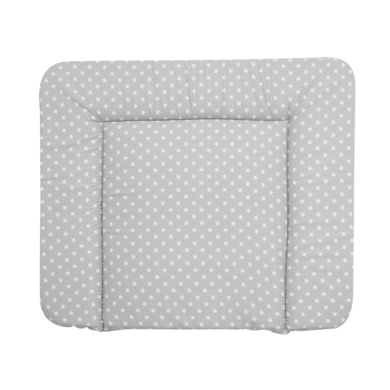 Alvi® Matelas à langer Molly Étoiles argent 70x85 cm