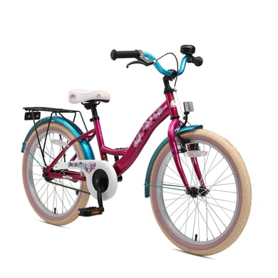 bikestar Premium Bicicleta infantil 20 Berry turquesa