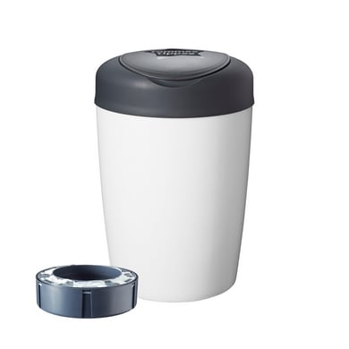 Tommee Tippee Poubelle à couches Sangenic Simplee blanc/gris
