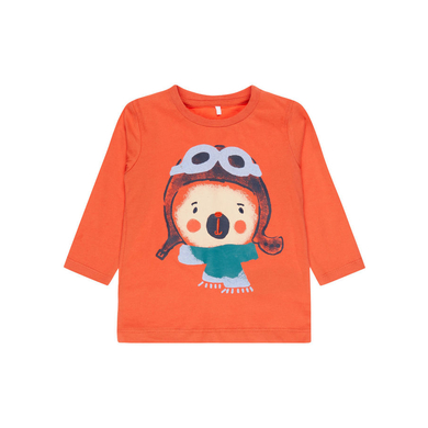 name it Boys Chemise manches longues Nbmgive paprika
