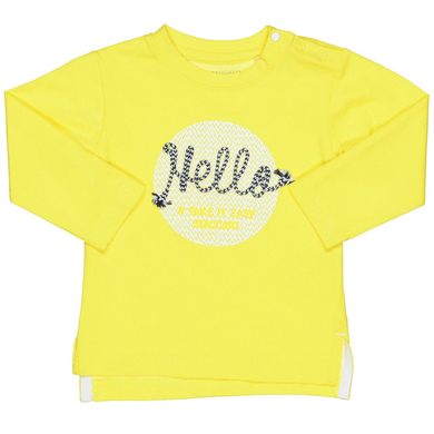 STACCATO Girl s chemise à manches longues jaune
