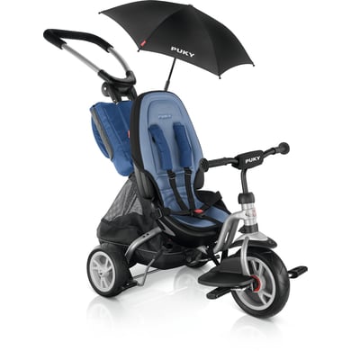 PUKY® Triciclo CAT S6 ceety®, plateado/azul 2412