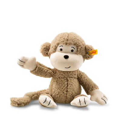 Levně Steiff Monkey Brownie 30 cm světle hnědá