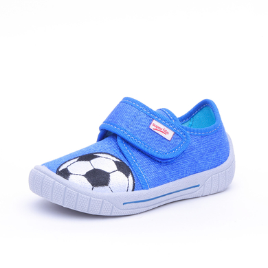superfit Chaussons enfant scratch Bill bluet kombi