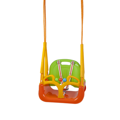 babyGO Balançoire enfant DoReMi, vert/orange