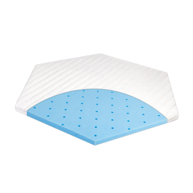 JULIUS ZÖLLNER Matelas parc bébé hexagonal Activity premium 97x112 cm