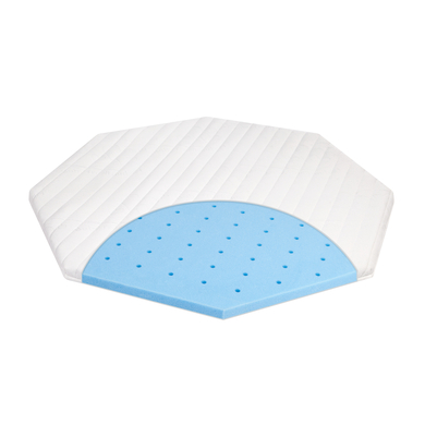 JULIUS ZÖLLLNER Colchón para parque infantil bebé Activity Premium octogonal 101 x 101 cm