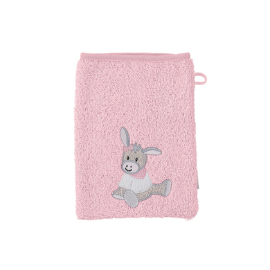 Sterntaler Gant de toilette enfant Emmi Girl rose