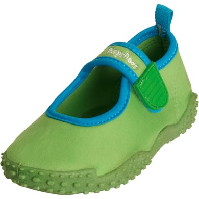 Playshoes Boty do vody s UV 50+ zelené pro miminka klučičí