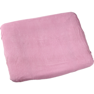 odenwälder Housse de matelas à langer éponge soft rose 75x85 cm