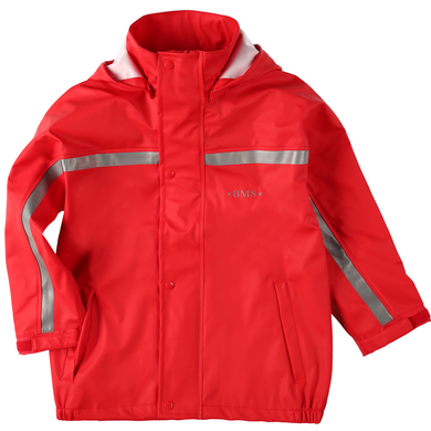 BMS Blouson de pluie Buddel rouge