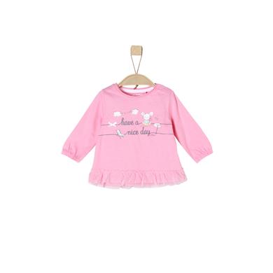 s.Oliver Girl s Chemise manches longues rose clair