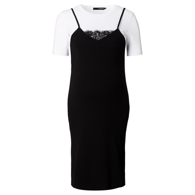 SUPERMOM Umstandskleid Lace Black S0764_C270