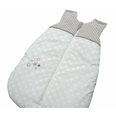 BeBes Collection Gigoteuse bébé été paillettes étoiles écru