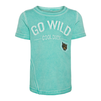name it T-shirt enfant Gaxel pool blue