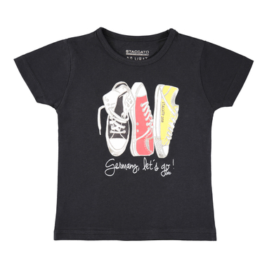 STACCATO Girl s T-Shirt noir