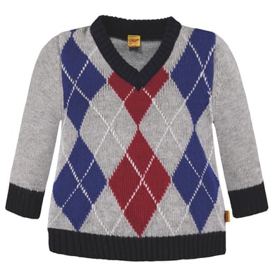 Steiff Boys Pullover, grau