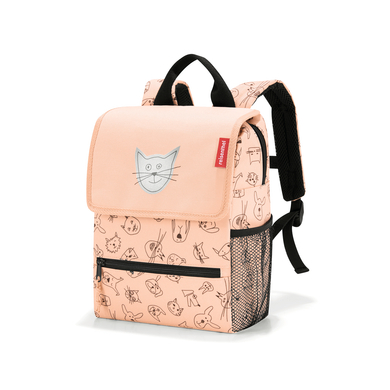 Levně reisenthel® backpack kids cats and dogs rose