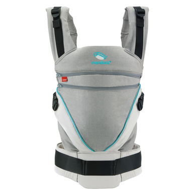 manduca Portabebés XT Cotton Grey-Ocean
