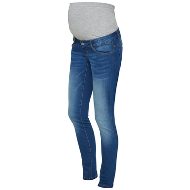 mama licious Jeans de maternité MLFIFTY Medium Blue Denim