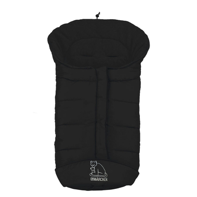 Heitmann Chancelière pour poussette hiver ourson polaire, noir